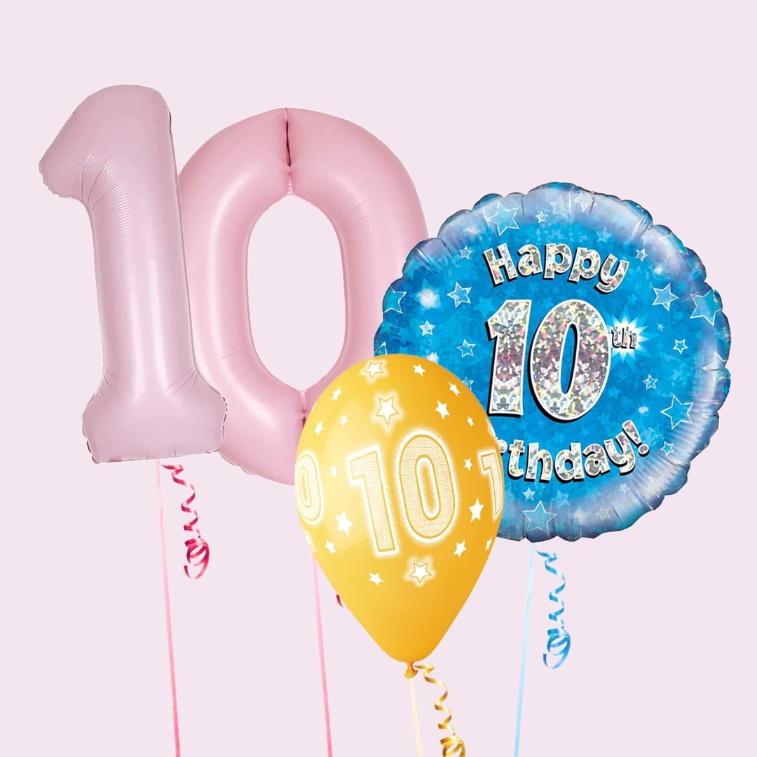 10th Birthday Balloons