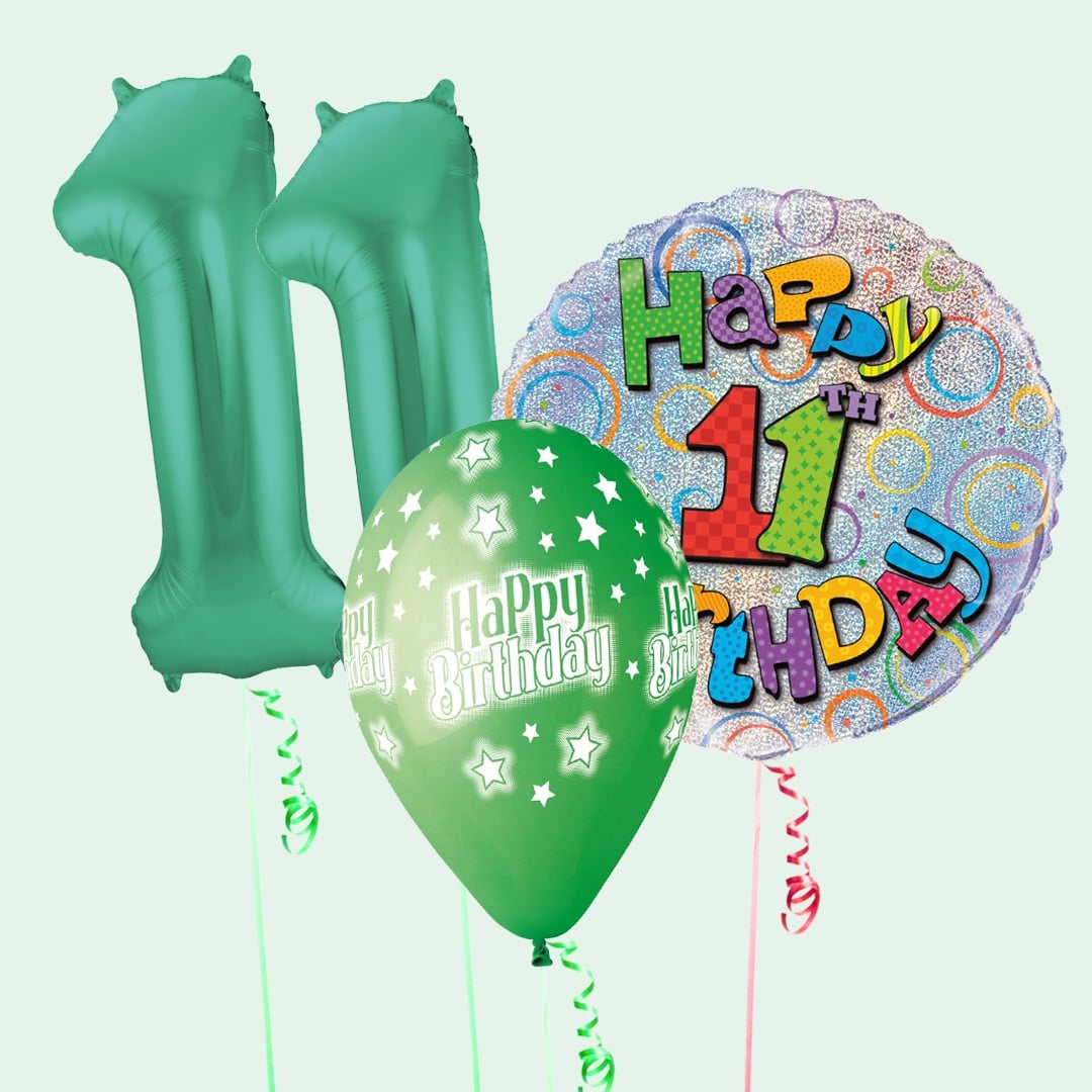 11th Birthday Balloons