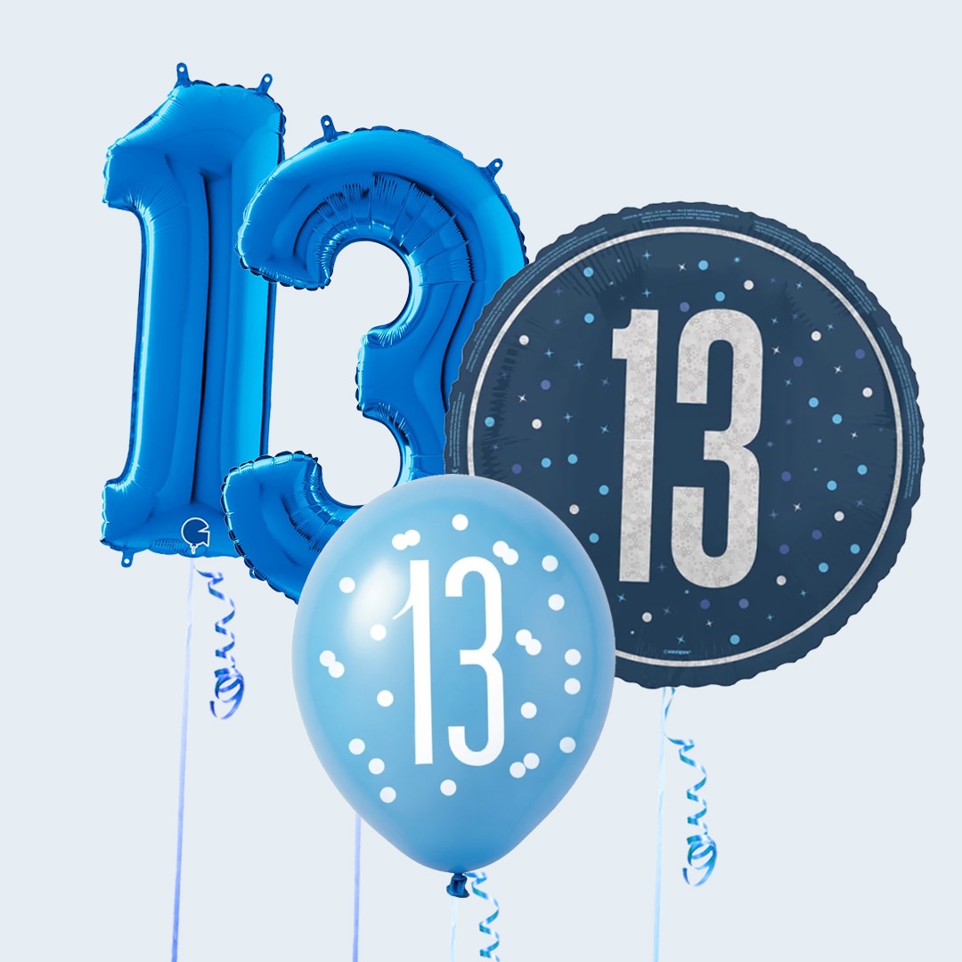13th Birthday Balloons