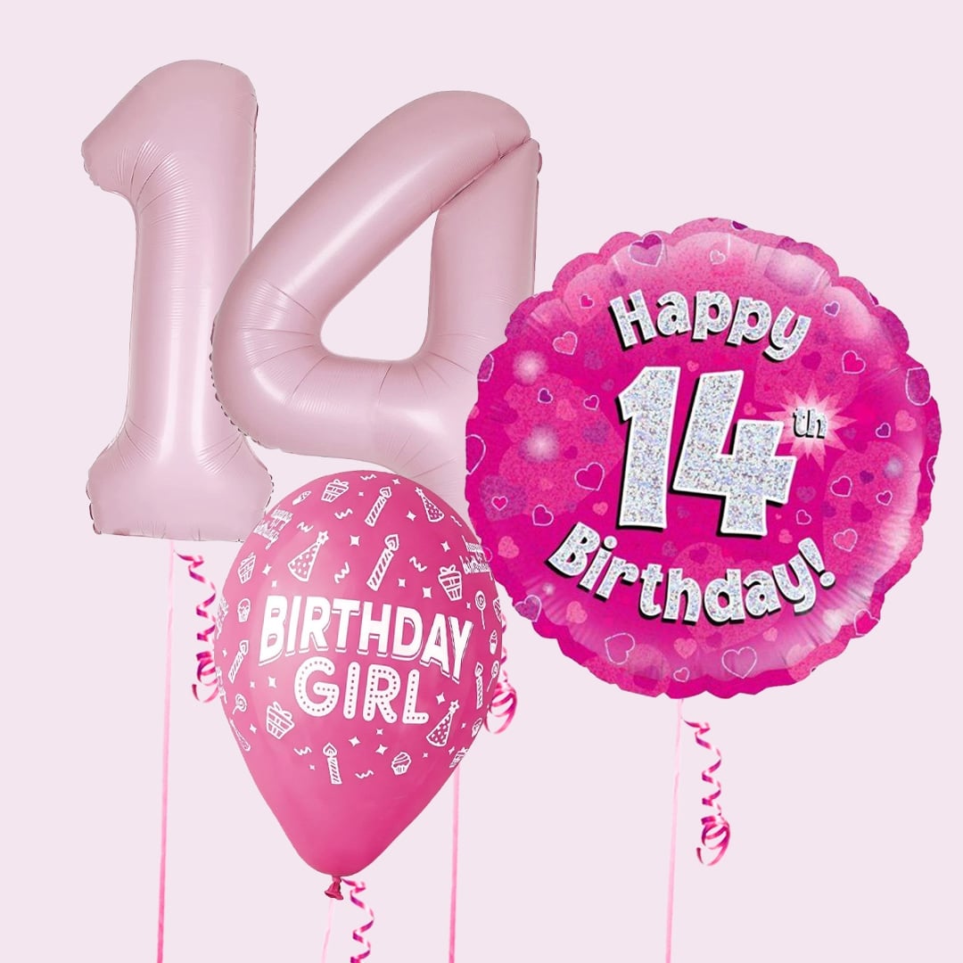 14th Birthday Balloons