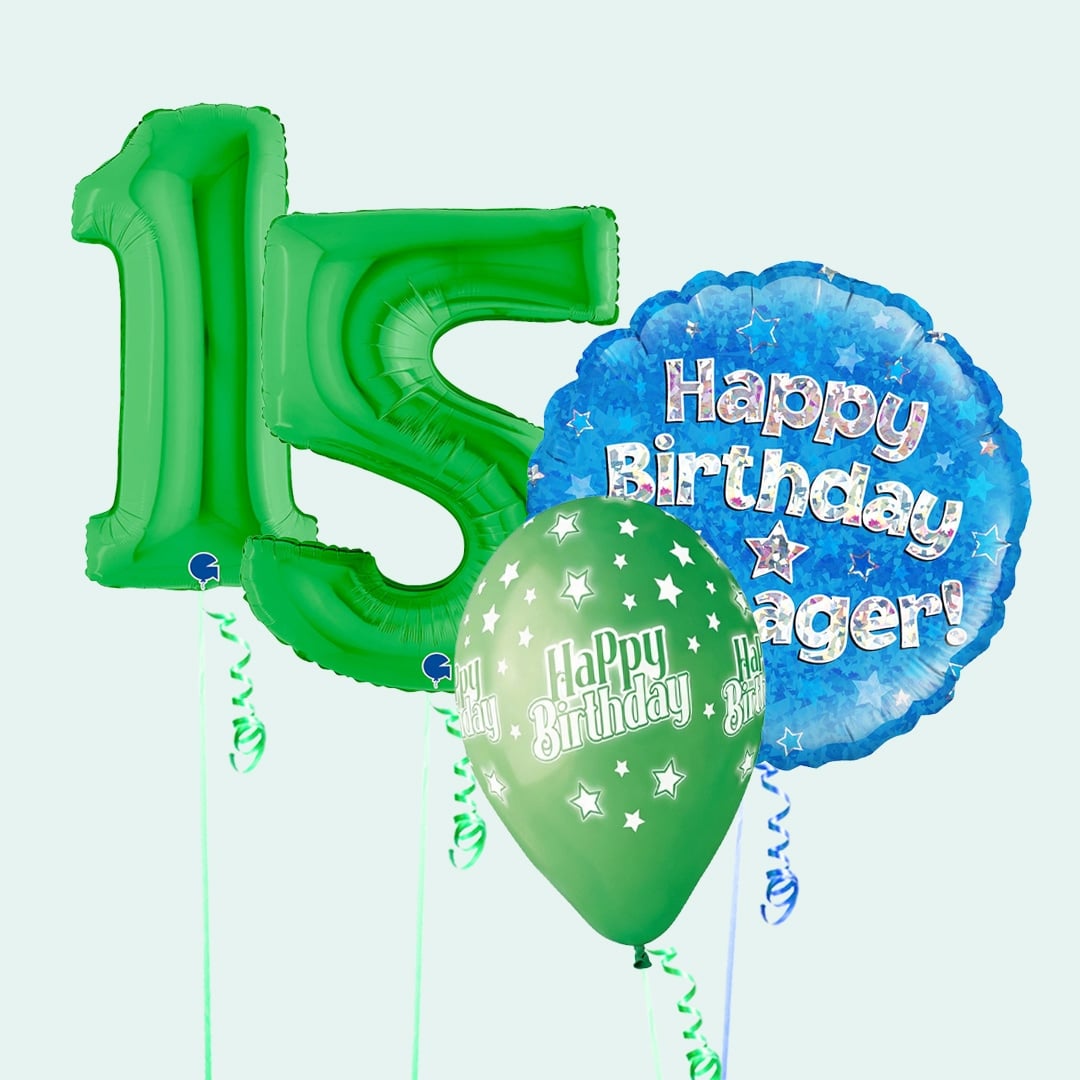 15th Birthday Balloons