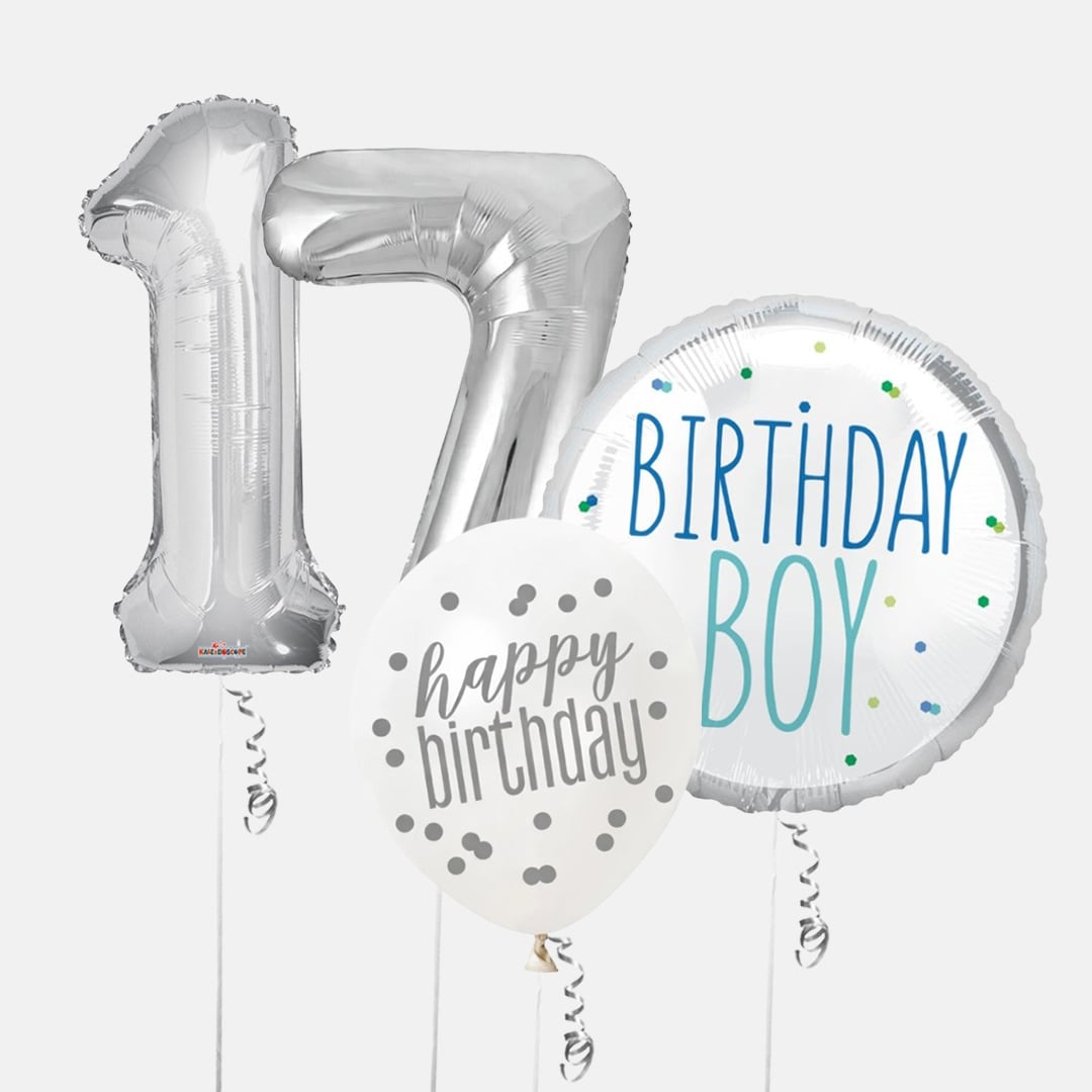 17th Birthday Balloons