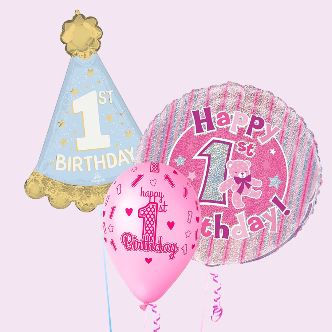 First Birthday Balloons