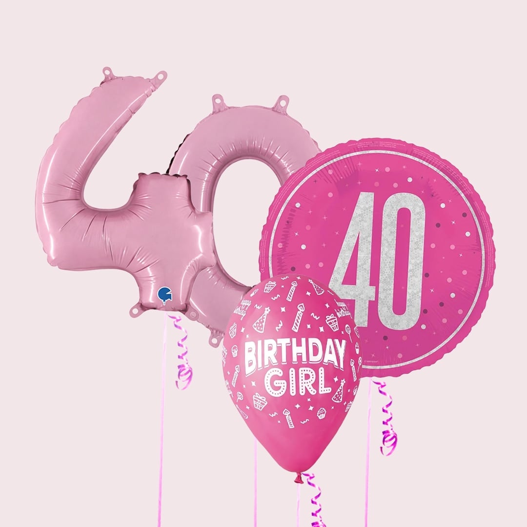 40th Birthday Balloons