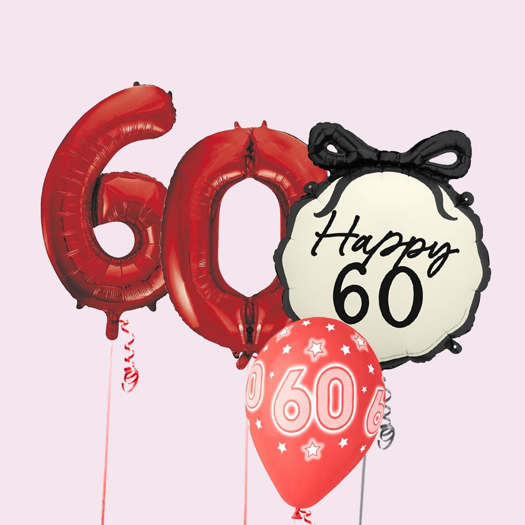 60th Birthday Balloons