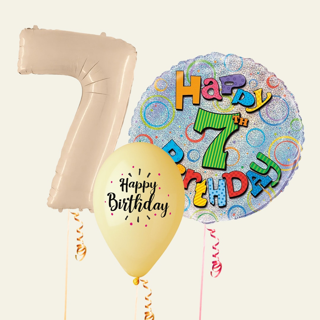 7th Birthday Balloons