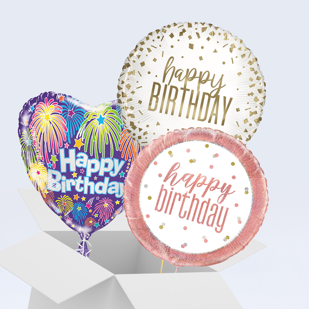 Birthday Balloon In A Box