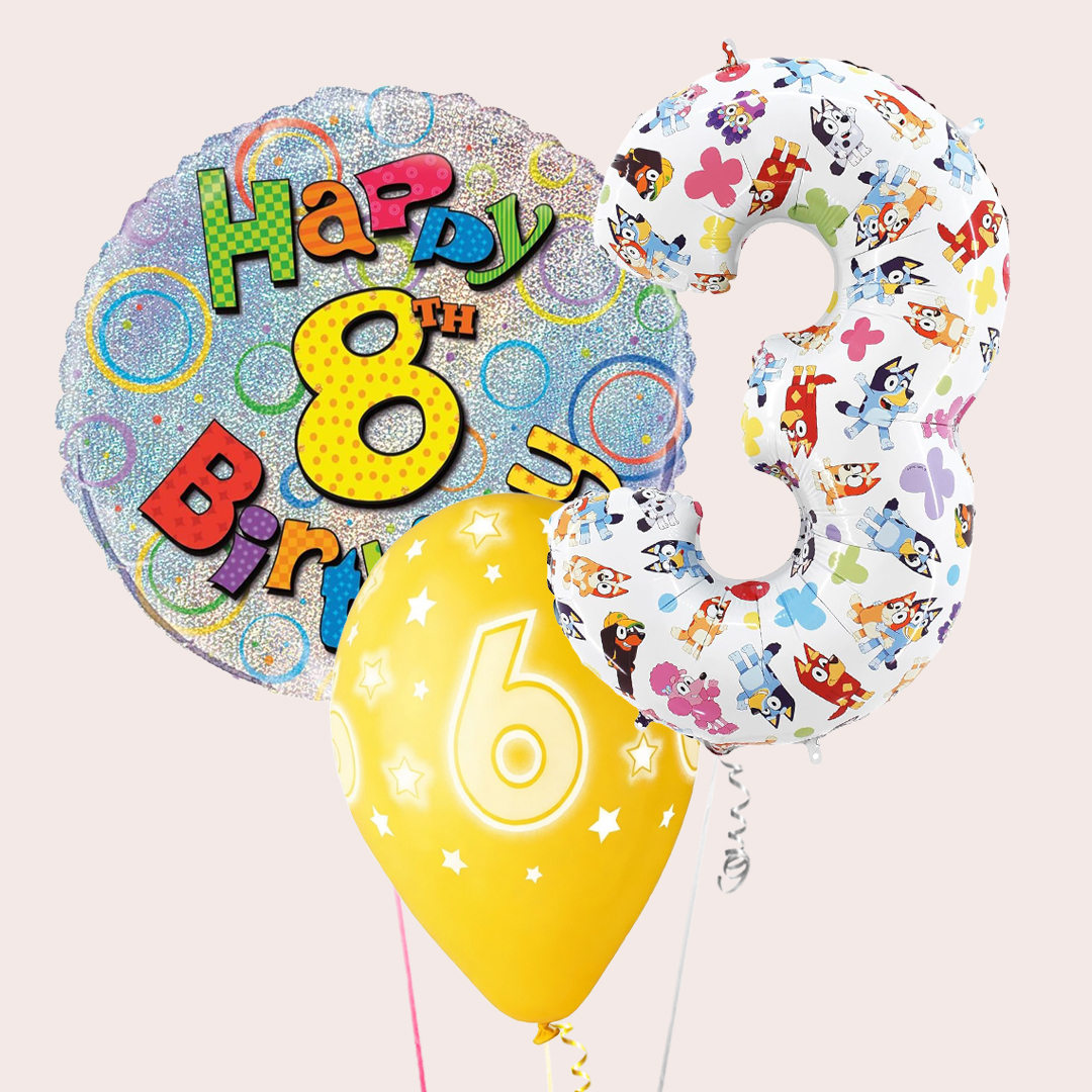 Children's Age Balloons