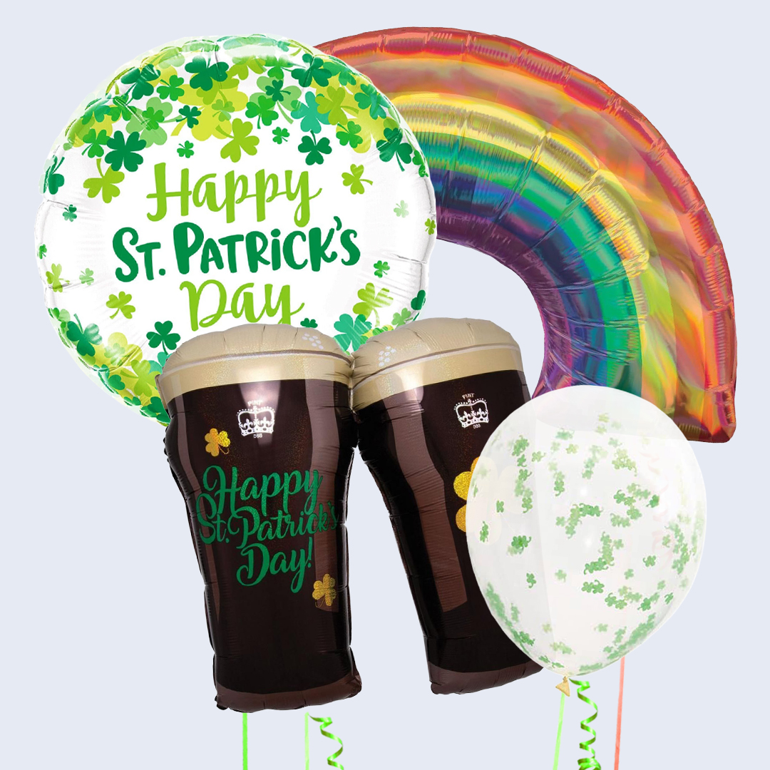 St Patrick's Day Balloons