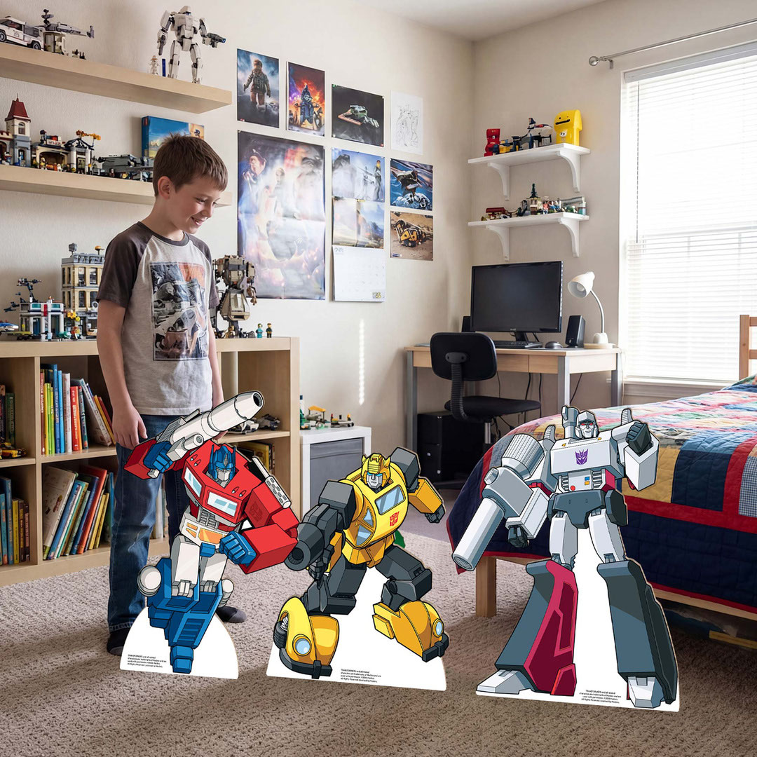 Transformers Retro Style Multi-Functional Star Mini Cardboard