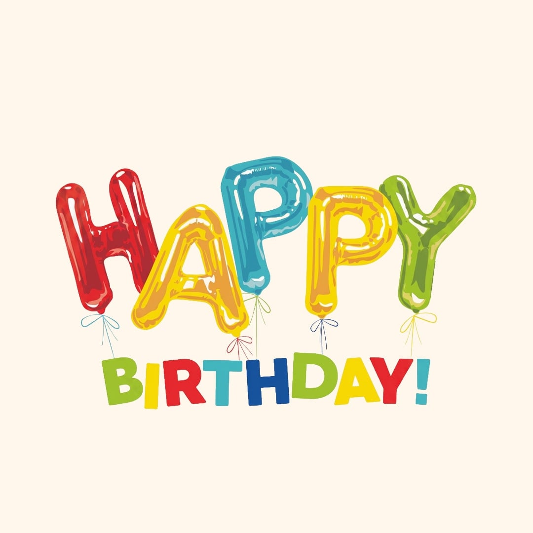 Happy Balloon Birthday Party Supplies