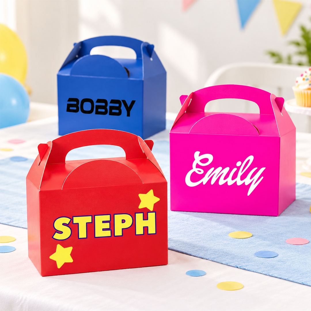 Personalised Party Boxes
